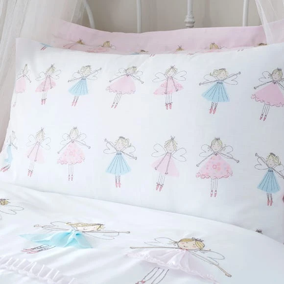 Dunelm Fairies Pink Duvet Cover and Pillowcase Set Polycotton, Duvet Cover Sets 5 Dunelm Fairies Pink Duvet Cover and Pillowcase Set Polycotton, Duvet Cover Sets - Image 5