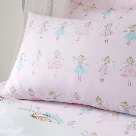 Dunelm Fairies Pink Duvet Cover and Pillowcase Set Polycotton, Duvet Cover Sets 6 Dunelm Fairies Pink Duvet Cover and Pillowcase Set Polycotton, Duvet Cover Sets - Image 6