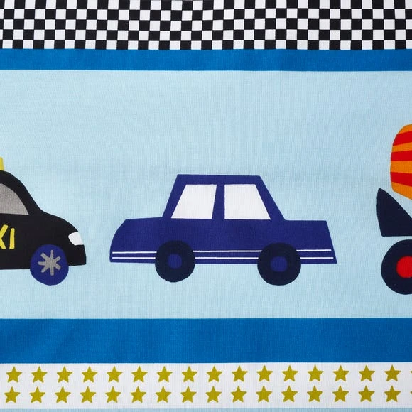 Dunelm Transport Blue Duvet Cover Set Reversible, Duvet Cover Sets, Polycotton 9 Dunelm Transport Blue Duvet Cover Set Reversible, Duvet Cover Sets, Polycotton - Image 9