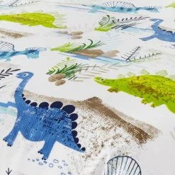 Dunelm Roar! Dinosaur Reversible Green Duvet Cover and Pillowcase Set Polycotton, Animals, Duvet Cover Sets 6 Dunelm Roar! Dinosaur Reversible Green Duvet Cover and Pillowcase Set Polycotton, Animals, Duvet Cover Sets -All Kids And Nursery Sales 2024 1000085316 alt01