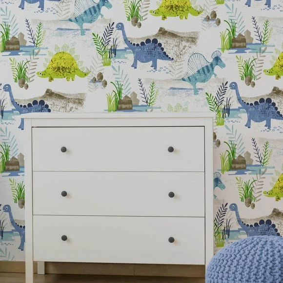Dunelm Roar! Dinosaur Wallpaper Kids 2 Dunelm Roar! Dinosaur Wallpaper Kids - Image 2