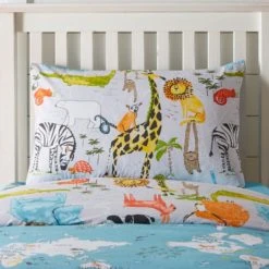 Dunelm My World Reversible Duvet Cover and Pillowcase Set Animals, Blue, Duvet Cover Sets 12 Dunelm My World Reversible Duvet Cover and Pillowcase Set Animals, Blue, Duvet Cover Sets -All Kids And Nursery Sales 2024 1000109424 alt04