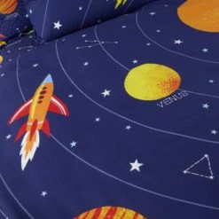 Dunelm Space Glow in the Dark Duvet Cover and Pillowcase Set Duvet Cover Sets, Navy (Blue), Patterned 18 Dunelm Space Glow in the Dark Duvet Cover and Pillowcase Set Duvet Cover Sets, Navy (Blue), Patterned -All Kids And Nursery Sales 2024 1000109491 alt07