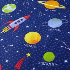 Dunelm Space Glow in the Dark Duvet Cover and Pillowcase Set Duvet Cover Sets, Navy (Blue), Patterned 19 Dunelm Space Glow in the Dark Duvet Cover and Pillowcase Set Duvet Cover Sets, Navy (Blue), Patterned -All Kids And Nursery Sales 2024 1000109491 alt08