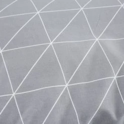 Dunelm Geo Green 2 Pack Duvet Cover and Pillowcase Set Reversible, Duvet Cover Sets, Polycotton -All Kids And Nursery Sales 2024 1000117500 alt07