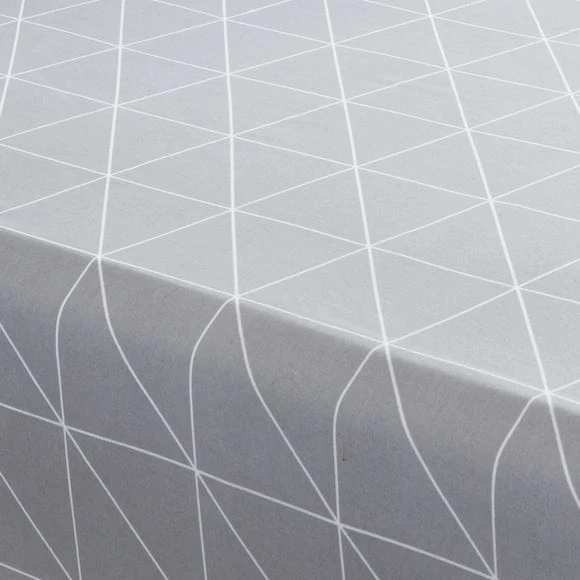 Dunelm Geo Grey Fitted Sheet Polycotton, Fitted Sheets, 25cm 3 Dunelm Geo Grey Fitted Sheet Polycotton, Fitted Sheets, 25cm - Image 3