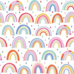 Dunelm Over The Rainbow Wallpaper Paper, Kids -All Kids And Nursery Sales 2024 1000117567 alt01
