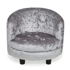 Dunelm Kids Silver Crushed Velvet Chair Kids Chair 9 Dunelm Kids Silver Crushed Velvet Chair Kids Chair -All Kids And Nursery Sales 2024 1000139694 alt01