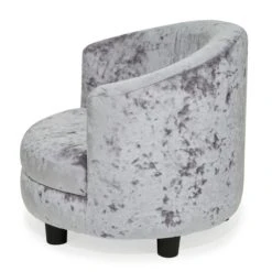 Dunelm Kids Silver Crushed Velvet Chair Kids Chair 11 Dunelm Kids Silver Crushed Velvet Chair Kids Chair -All Kids And Nursery Sales 2024 1000139694 alt03