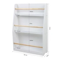 Dunelm Kids White Bookcase Wood, Kids Shelves 7 Dunelm Kids White Bookcase Wood, Kids Shelves -All Kids And Nursery Sales 2024 1000140313 alt02