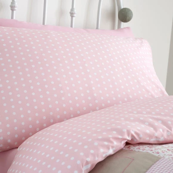 Dunelm Gingham Pink Duvet Cover and Pillowcase Set Reversible, Duvet Cover Sets, Polycotton 9 Dunelm Gingham Pink Duvet Cover and Pillowcase Set Reversible, Duvet Cover Sets, Polycotton - Image 9