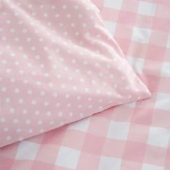 Dunelm Gingham Pink Duvet Cover and Pillowcase Set Reversible, Duvet Cover Sets, Polycotton 21 Dunelm Gingham Pink Duvet Cover and Pillowcase Set Reversible, Duvet Cover Sets, Polycotton -All Kids And Nursery Sales 2024 1000140439 alt03