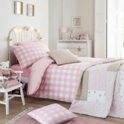 Dunelm Gingham Pink Duvet Cover and Pillowcase Set Reversible, Duvet Cover Sets, Polycotton 18 Dunelm Gingham Pink Duvet Cover and Pillowcase Set Reversible, Duvet Cover Sets, Polycotton -All Kids And Nursery Sales 2024 1000140439 main