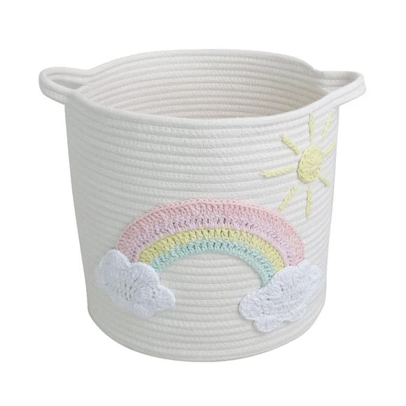 Dunelm Unicorn Dreams Pack of 2 Storage Baskets Patterned, Storage Boxes 4 Dunelm Unicorn Dreams Pack of 2 Storage Baskets Patterned, Storage Boxes - Image 4