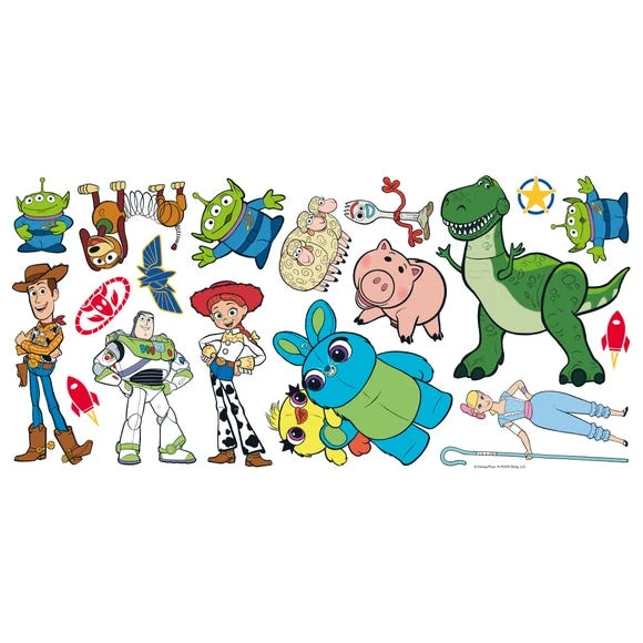 Disney Toy Story Wall Stickers Kids, Canvases Prints and Wall Art 3 Disney Toy Story Wall Stickers Kids, Canvases Prints and Wall Art - Image 3