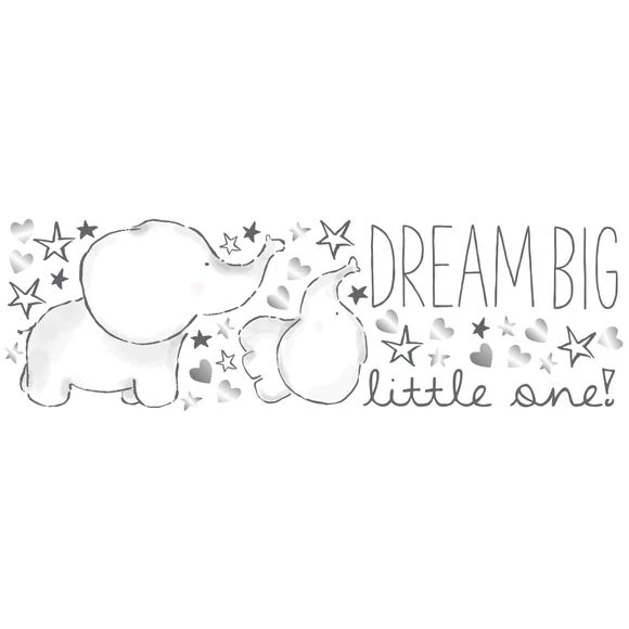 Dunelm Tiny But Mighty Wall Stickers Canvases Prints and Wall Art, Kids 4 Dunelm Tiny But Mighty Wall Stickers Canvases Prints and Wall Art, Kids - Image 4