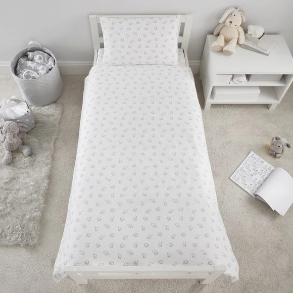 Dunelm Tiny But Mighty Cot Bed Duvet Cover and Pillowcase Set Duvet Cover Sets, Boho, Cotton 4 Dunelm Tiny But Mighty Cot Bed Duvet Cover and Pillowcase Set Duvet Cover Sets, Boho, Cotton - Image 4