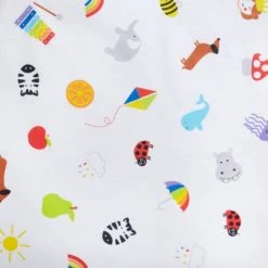 Dunelm Rainbow 100% Cotton Cot Bed Duvet Cover and Pillowcase Set Reversible, Duvet Cover Sets, Patterned -All Kids And Nursery Sales 2024 1000151245 alt05