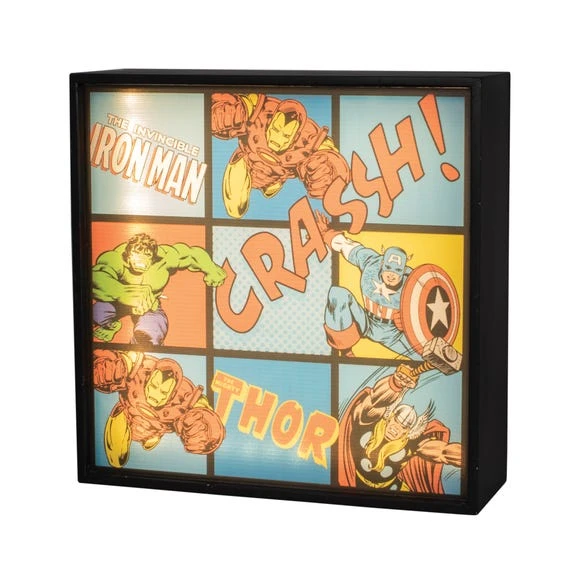 Disney Marvel Comics Light Box Table Lamps 2 Disney Marvel Comics Light Box Table Lamps - Image 2