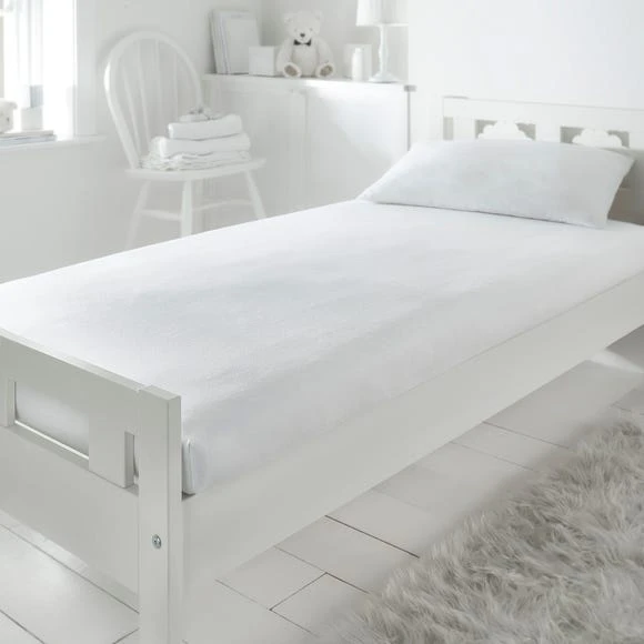 Fogarty Little Sleepers Soft Touch Waterproof Mattress Protector Mattress Protectors, White 2 Fogarty Little Sleepers Soft Touch Waterproof Mattress Protector Mattress Protectors, White - Image 2