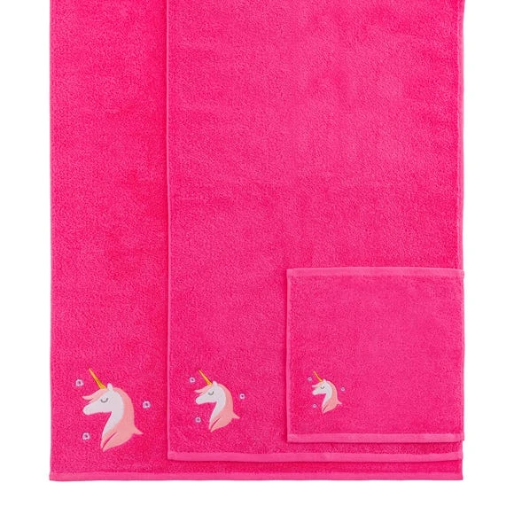 Dunelm Unicorn Pink Towel Cotton, Towels 6 Dunelm Unicorn Pink Towel Cotton, Towels - Image 6
