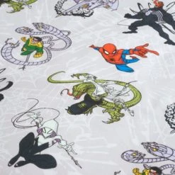 Disney Marvel Spider-Man Duvet Cover and Pillowcase Set Patterned, White, Polycotton 13 Disney Marvel Spider-Man Duvet Cover and Pillowcase Set Patterned, White, Polycotton -All Kids And Nursery Sales 2024 1000160610 alt04