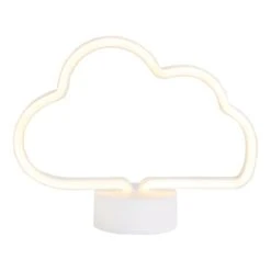 Dunelm Neon White Cloud LED Lamp Table Lamps, Natural History Museum Modern Skandi -All Kids And Nursery Sales 2024 1000160814 alt04