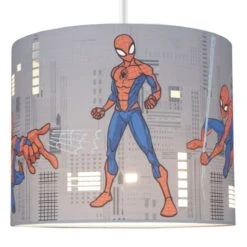 Disney Marvel Spider-Man Drum Light Shade Cotton, Light Shades -All Kids And Nursery Sales 2024 1000160826 alt03