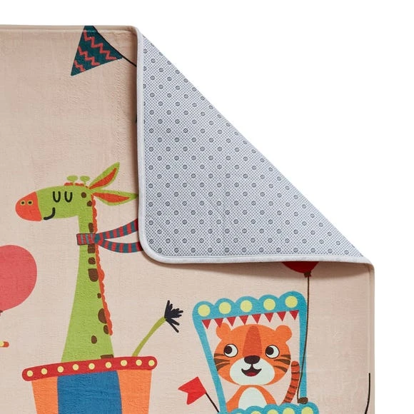 Think Rugs Safari Train Rug Polyester, Animals, Rugs 4 Think Rugs Safari Train Rug Polyester, Animals, Rugs - Image 4