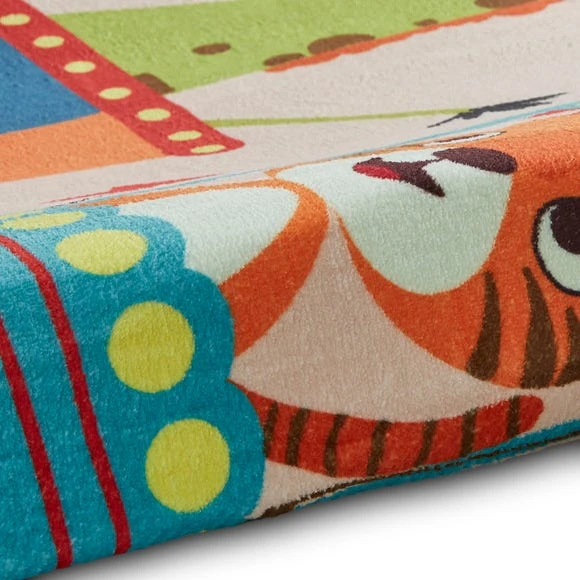 Think Rugs Safari Train Rug Polyester, Animals, Rugs 9 Think Rugs Safari Train Rug Polyester, Animals, Rugs - Image 9