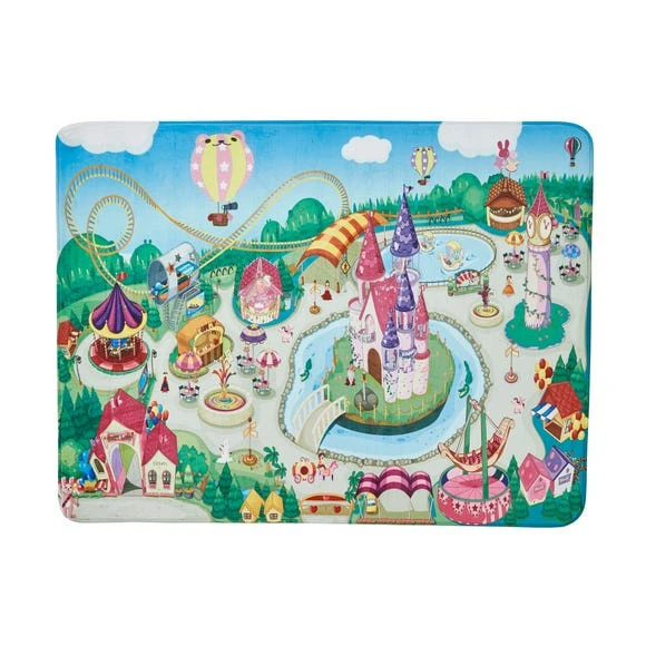 Think Rugs Princess Playground Rug Polyester, Rugs, Character 3 Think Rugs Princess Playground Rug Polyester, Rugs, Character - Image 3