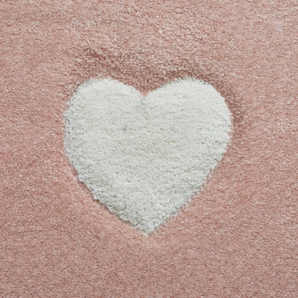 Dunelm Pink Stars, Hearts and Polka Dot Rug Rugs, Polyester, Patterned 6 Dunelm Pink Stars, Hearts and Polka Dot Rug Rugs, Polyester, Patterned - Image 6