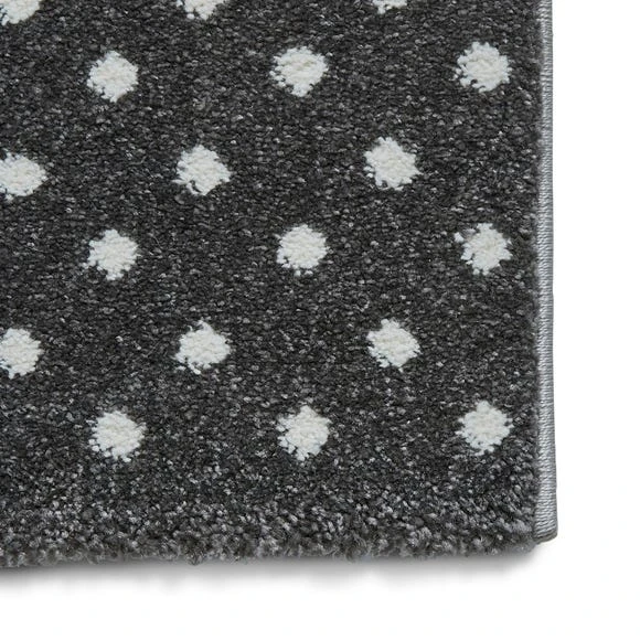 Dunelm Blue Moons and Stars Dot Rug Polyester, Rugs, Patterned 5 Dunelm Blue Moons and Stars Dot Rug Polyester, Rugs, Patterned - Image 5
