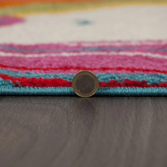Dunelm Unicorn Rainbow Rug Rugs, Polypropylene, Patterned 4 Dunelm Unicorn Rainbow Rug Rugs, Polypropylene, Patterned - Image 4