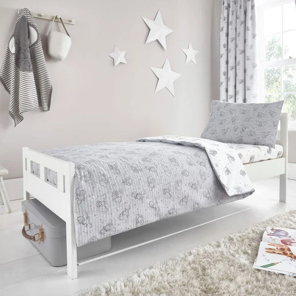 Disney Dumbo 100% Cotton Cot Bed / Toddler Duvet and Pillowcase Set Duvet Cover Sets, Printed, Reversible 5 Disney Dumbo 100% Cotton Cot Bed / Toddler Duvet and Pillowcase Set Duvet Cover Sets, Printed, Reversible - Image 5