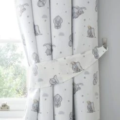 Disney Dumbo Pencil Pleat Blackout Curtains Grey, Pencil Pleat Curtains, Printed 10 Disney Dumbo Pencil Pleat Blackout Curtains Grey, Pencil Pleat Curtains, Printed -All Kids And Nursery Sales 2024 1000164189 alt02