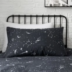 Dunelm Black Space Dinosaur Single Duvet Cover and Pillowcase Set Duvet Cover Sets, Reversible, Printed 11 Dunelm Black Space Dinosaur Single Duvet Cover and Pillowcase Set Duvet Cover Sets, Reversible, Printed -All Kids And Nursery Sales 2024 1000167402 alt02
