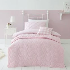 Dunelm Pintuck Pink Polka Dot 100% Cotton Duvet Cover and Pillowcase Set Duvet Cover Sets, Reversible, Printed 9 Dunelm Pintuck Pink Polka Dot 100% Cotton Duvet Cover and Pillowcase Set Duvet Cover Sets, Reversible, Printed -All Kids And Nursery Sales 2024 1000167408 alt01