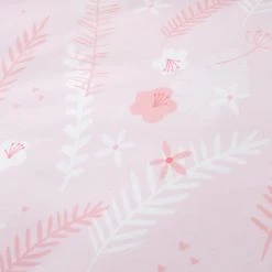 Dunelm Pink Pretty Sloth Duvet Cover and Pillowcase Set Reversible, Printed, Polycotton -All Kids And Nursery Sales 2024 1000167412 alt07