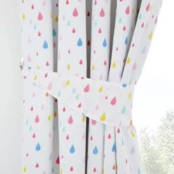 Dunelm Elements Rainbow Geometric 100% Cotton Blackout Eyelet Curtains MultiColoured, Printed 8 Dunelm Elements Rainbow Geometric 100% Cotton Blackout Eyelet Curtains MultiColoured, Printed -All Kids And Nursery Sales 2024 1000167426 alt01