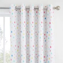 Dunelm Elements Rainbow Geometric 100% Cotton Blackout Eyelet Curtains MultiColoured, Printed 10 Dunelm Elements Rainbow Geometric 100% Cotton Blackout Eyelet Curtains MultiColoured, Printed -All Kids And Nursery Sales 2024 1000167426 alt03