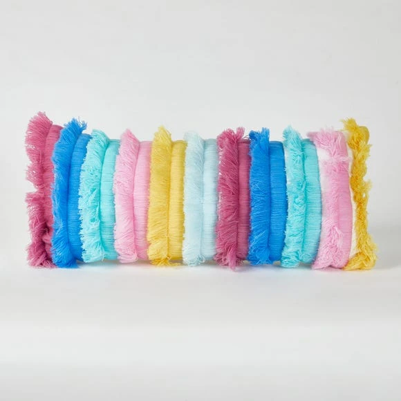 Elements Rainbow Cushion Kids Cushion, Patterned, Cotton 2 Elements Rainbow Cushion Kids Cushion, Patterned, Cotton - Image 2