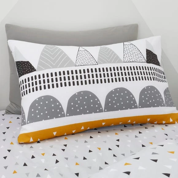 Dunelm Elements Geosaurus 100% Cotton Fitted Sheet Fitted Sheets, MultiColoured, Printed 6 Dunelm Elements Geosaurus 100% Cotton Fitted Sheet Fitted Sheets, MultiColoured, Printed - Image 6