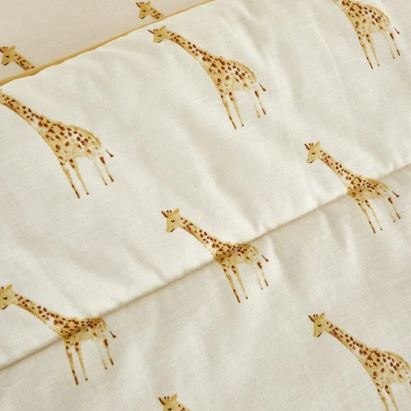 Dunelm Coverless Safari Natural 100% Cotton 4 Tog Cot Quilt Boho, Duvets, Printed 3 Dunelm Coverless Safari Natural 100% Cotton 4 Tog Cot Quilt Boho, Duvets, Printed - Image 3