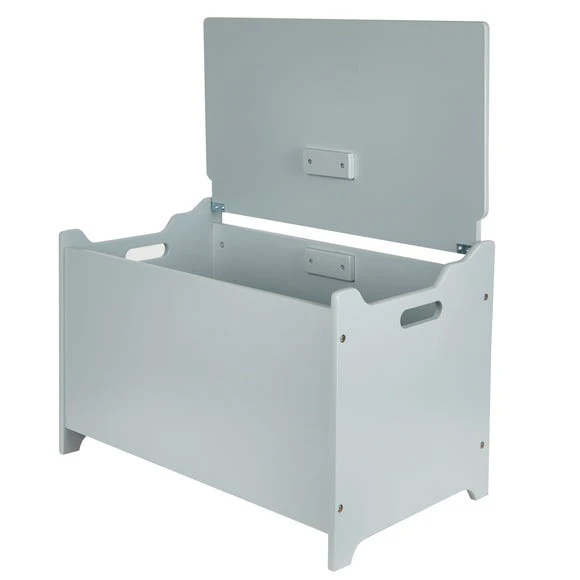 Dunelm Grey Toy Box Wood, Storage Boxes 5 Dunelm Grey Toy Box Wood, Storage Boxes - Image 5