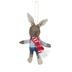 Dunelm Mini Rabbit Toy Soft Toys, Patterned, Cotton 7 Dunelm Mini Rabbit Toy Soft Toys, Patterned, Cotton -All Kids And Nursery Sales 2024 1000167457 alt02