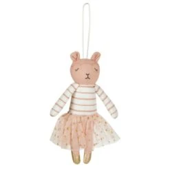 Dunelm Mini Ballerina Toy Cotton, Soft Toys, Patterned -All Kids And Nursery Sales 2024 1000167460 alt02