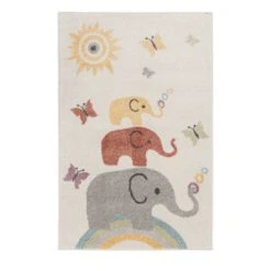 Dunelm Multicoloured Elephants Rug Kids, Rugs, Polypropylene 9 Dunelm Multicoloured Elephants Rug Kids, Rugs, Polypropylene -All Kids And Nursery Sales 2024 1000167777 alt01