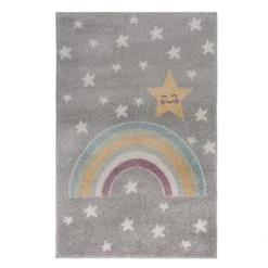 Flair Rainbow Star Rug Kids, Polypropylene, Rugs -All Kids And Nursery Sales 2024 1000167779 alt01
