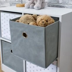 Lloyd Pascal Grey Star 4 Cube Storage Unit Storage Boxes, Wood -All Kids And Nursery Sales 2024 1000168414 alt03
